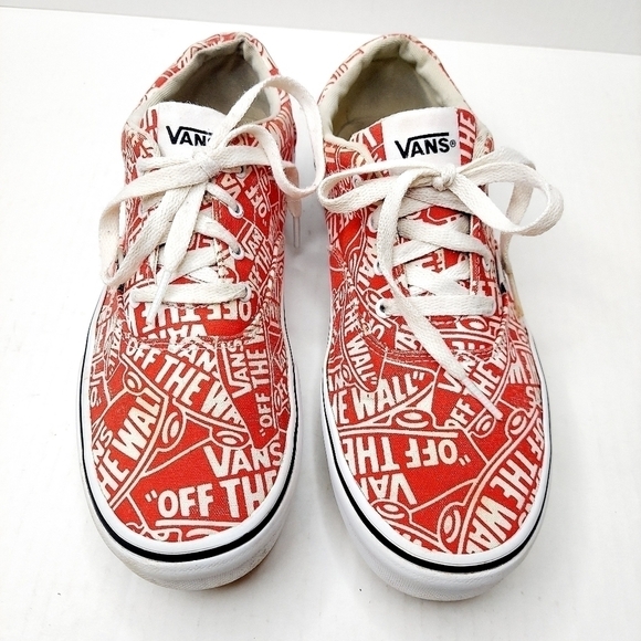 Vans Low Top Graphic Skate Shoe Sz 7.5 / 8 - Picture 3 of 16